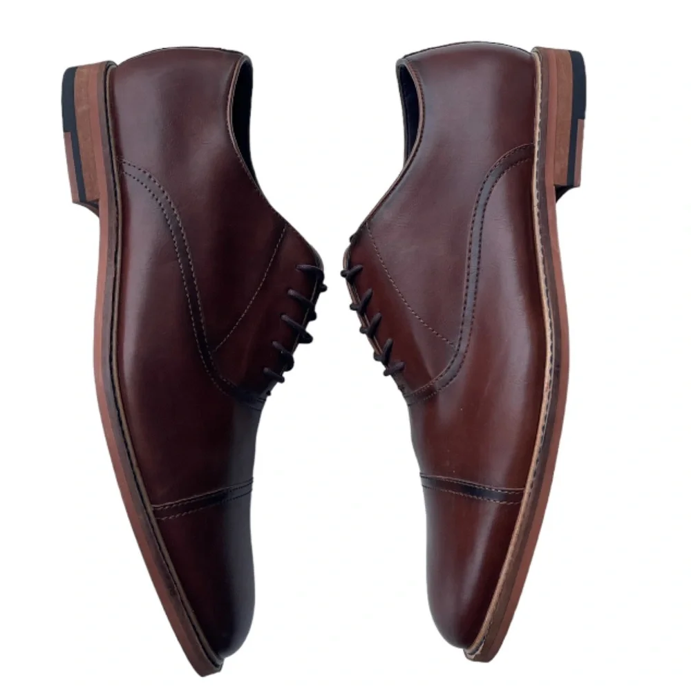 NEW Seven91 Chestnut Lace Up Oxfords